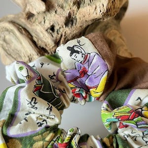 100% Cotton 100 Poets 100 Poems HyakuninIsshu Cartas
