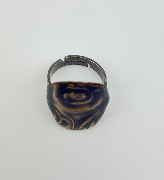 Bague Fantaisie Vintage Taille 53 - Élégant Accessoire Rétro Pour Collectionneurs