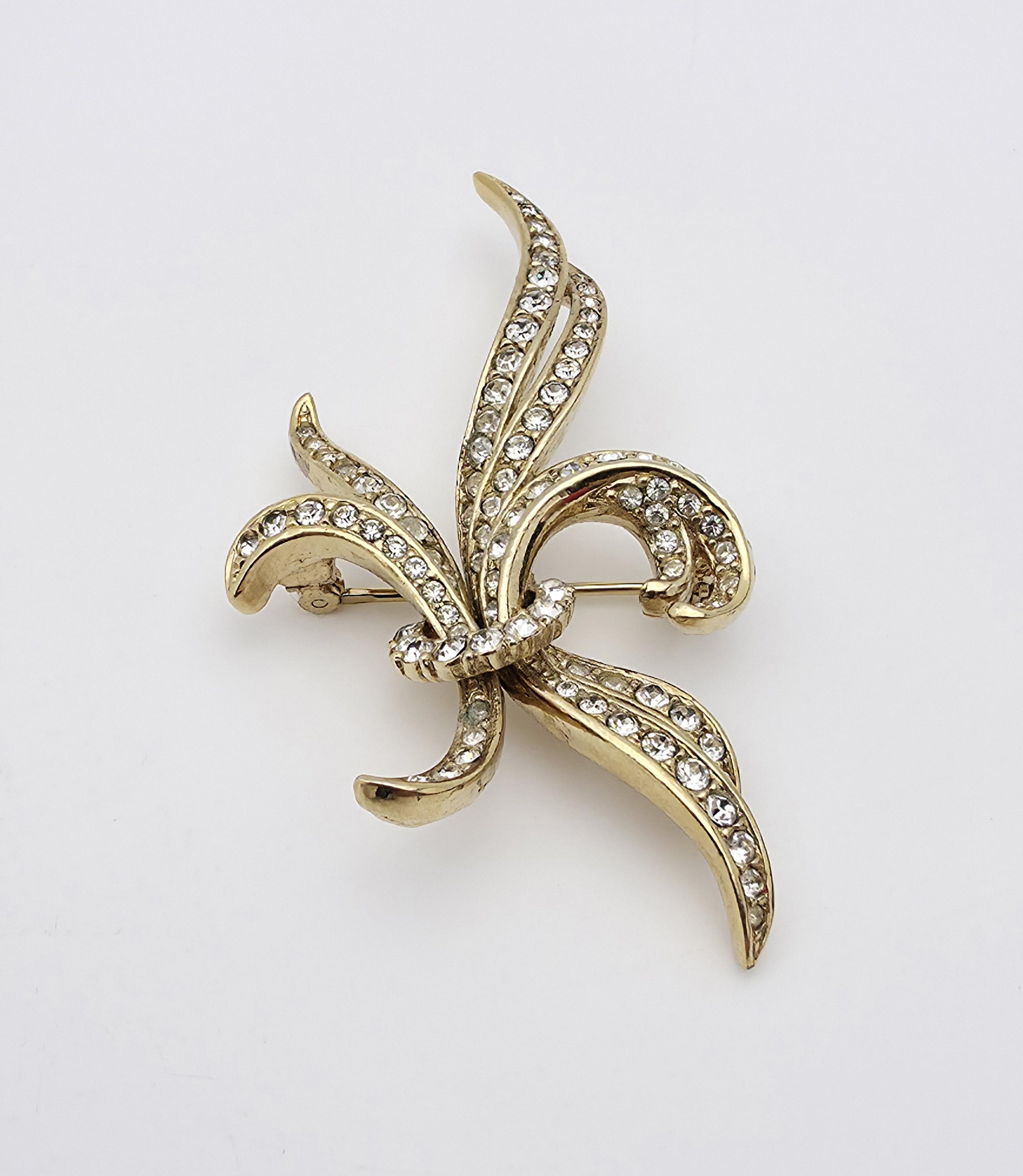 A&S Attwood Sawyer Bird Vintage Brooch Estate Jewelry Pre