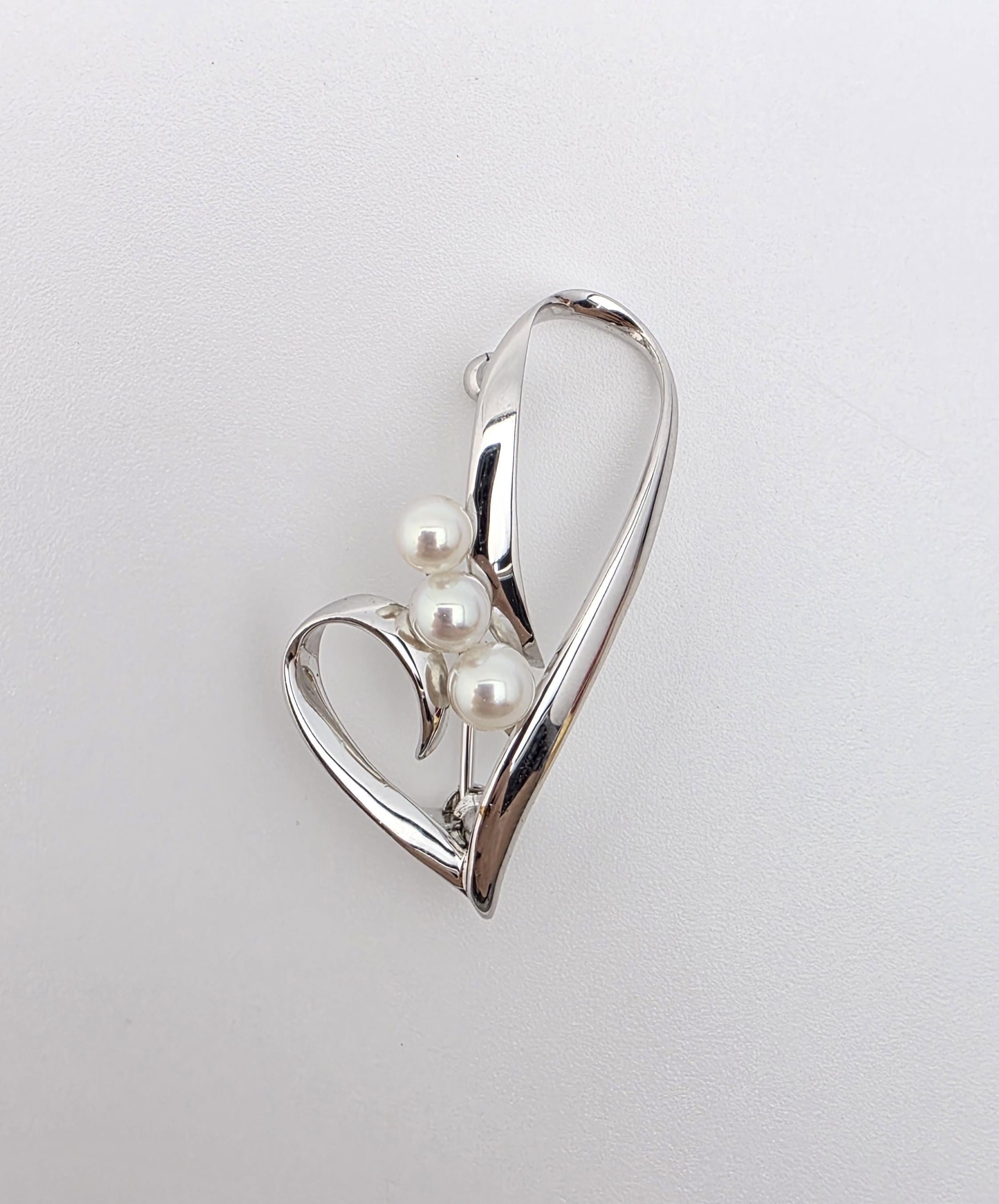 Mikimoto brooch - Etsy 日本