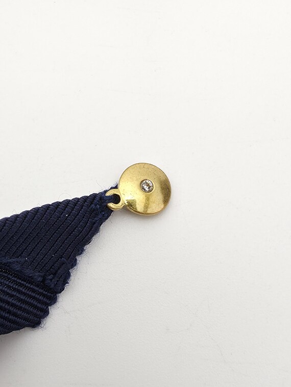 Signed J.Crew Statement Bib Necklace Vintage Flor… - image 7