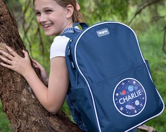 Personalized Children's Backpack, Custom Name School Bag