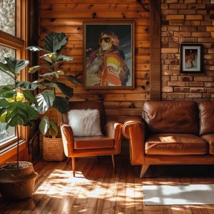 Apres Ski Photograph Poster, Retro Ski Lodge Wall Art, 70s 80s Aesthetic Print, Winter Chalet Art, Gift for Skier, Skiing Bachelorette Party Decor