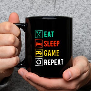 Gamer Mug Gift, Gamer Gift, Perfect Gift for Gamers, Gaming Coffee Cups, Video Game Lovers, Gamer Birthday Present, Gamer Dad Gift