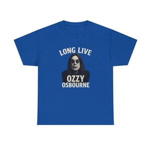 Long Live Ozzy Osbourne Tee - Inspired Rock Shirt, Gift for Metal Fans, Unisex Cotton T-Shirt, Nostalgic Concert Apparel, Tribute Shirt