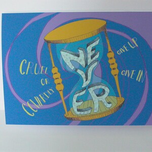 Doctor Who Quote Greeting Card - Blank Card - Day of the Doctor