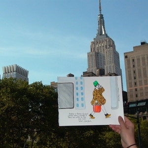 Woman Wearing a Turban in New York City - Art Print - Love, New York - Illustration - &quot;Turban Lady&quot;