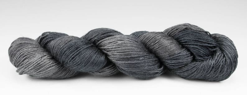 Fingering Wt Lambent 100 g Rock Wall Handpainted Yarn Merino Silk 5050