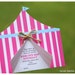 10 Carnival Birthday Circus Tent Invitations or Fall Festival Invite by Palm Beach Polkadots