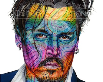 Johnny Depp  - Print