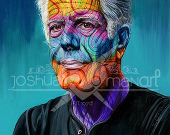 Anthony Bourdain  - Print