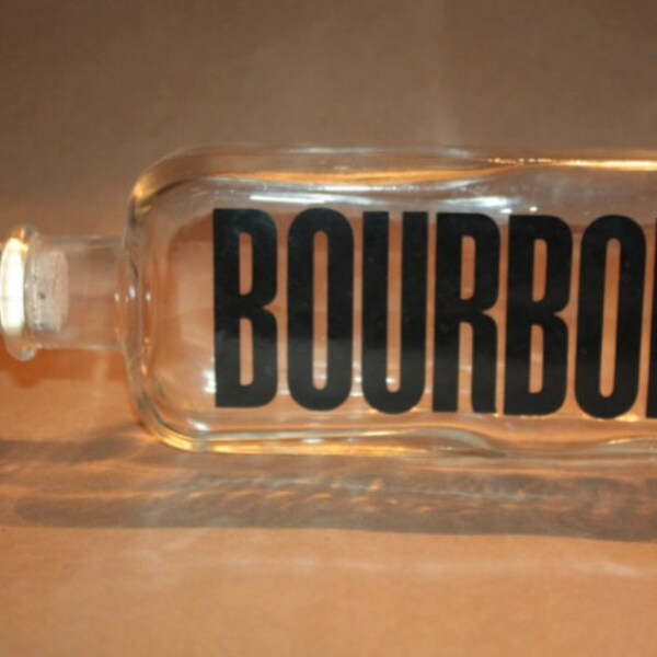 vintage bourbon glass