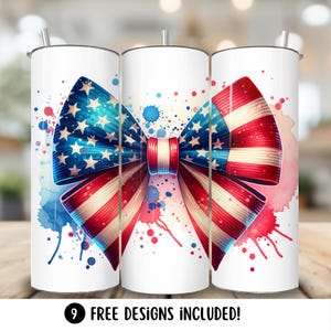 USA Tumbler Wrap, Sublimation PNG, Independence Day, 20oz Skinny Tumbler Design, Patriotic Tumbler, Digital Download, 4th of July