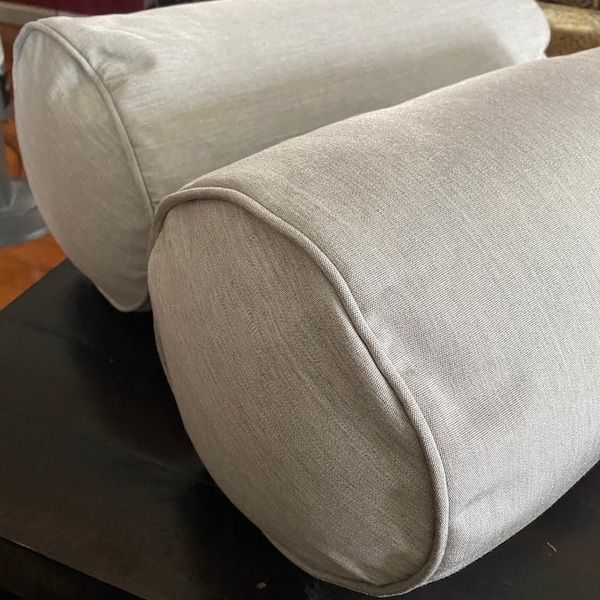 Sunbrella Bolster Pillow - Choose your Size/Color