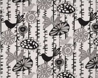 Fabric Remnant Piece | Premier Prints Menagerie Black/White