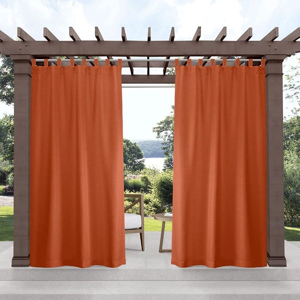 Outdoor Day Bed Sunbrella Curtain Panels -Outdoor Cabana Curtains - Pergola Curtains- Outdoor Curtains - Pick your Color and size