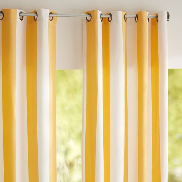 Custom Made Sunbrella Curtain Panels | Outdoor Cabana Curtains - Pergola Curtains - Outdoor Curtains - Pick Your Color and Size