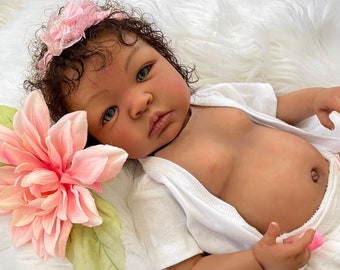 Reborn Baby Shyann Biracial doll Custom Order with your details  Authentic