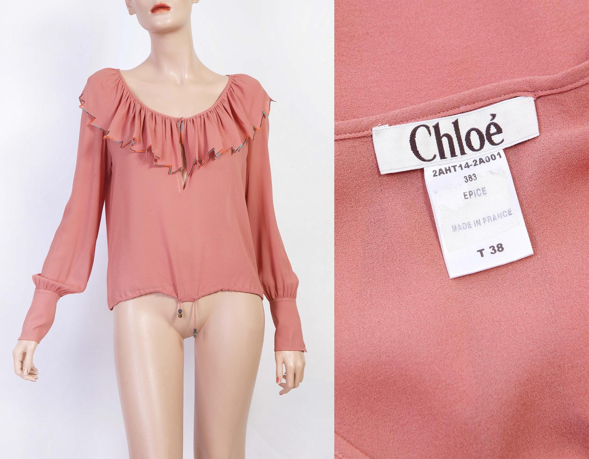 Haut à volants en coton - Beige clair - ENFANT | H&M CA