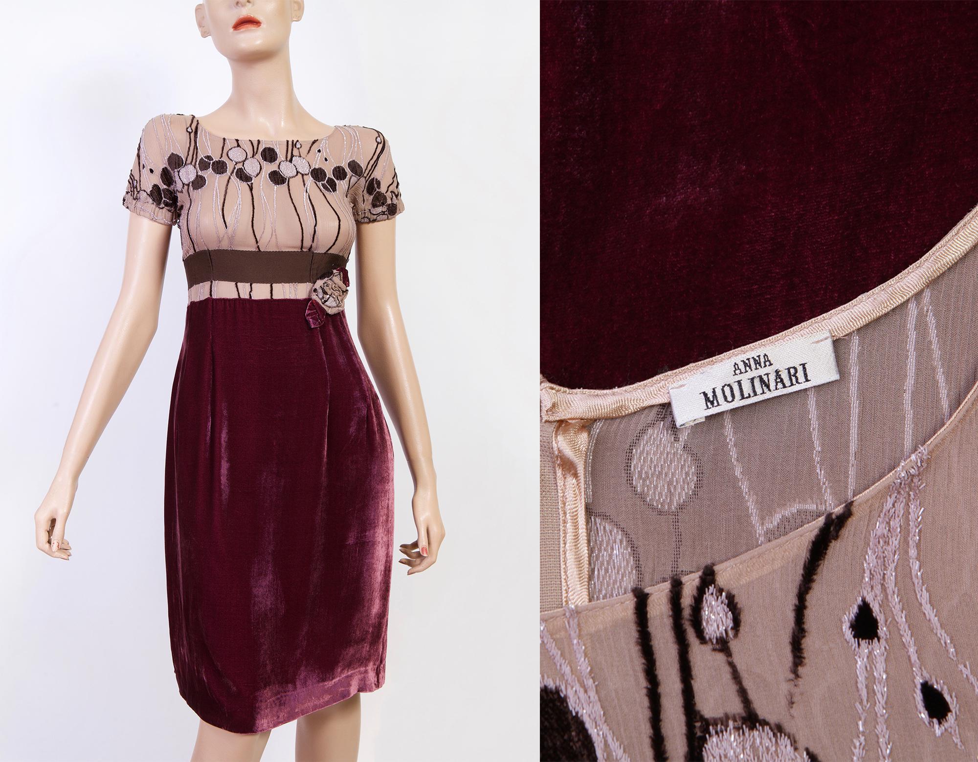 Blumarine ANNA MOLINARI シルクスカート ピンク 40 スカート