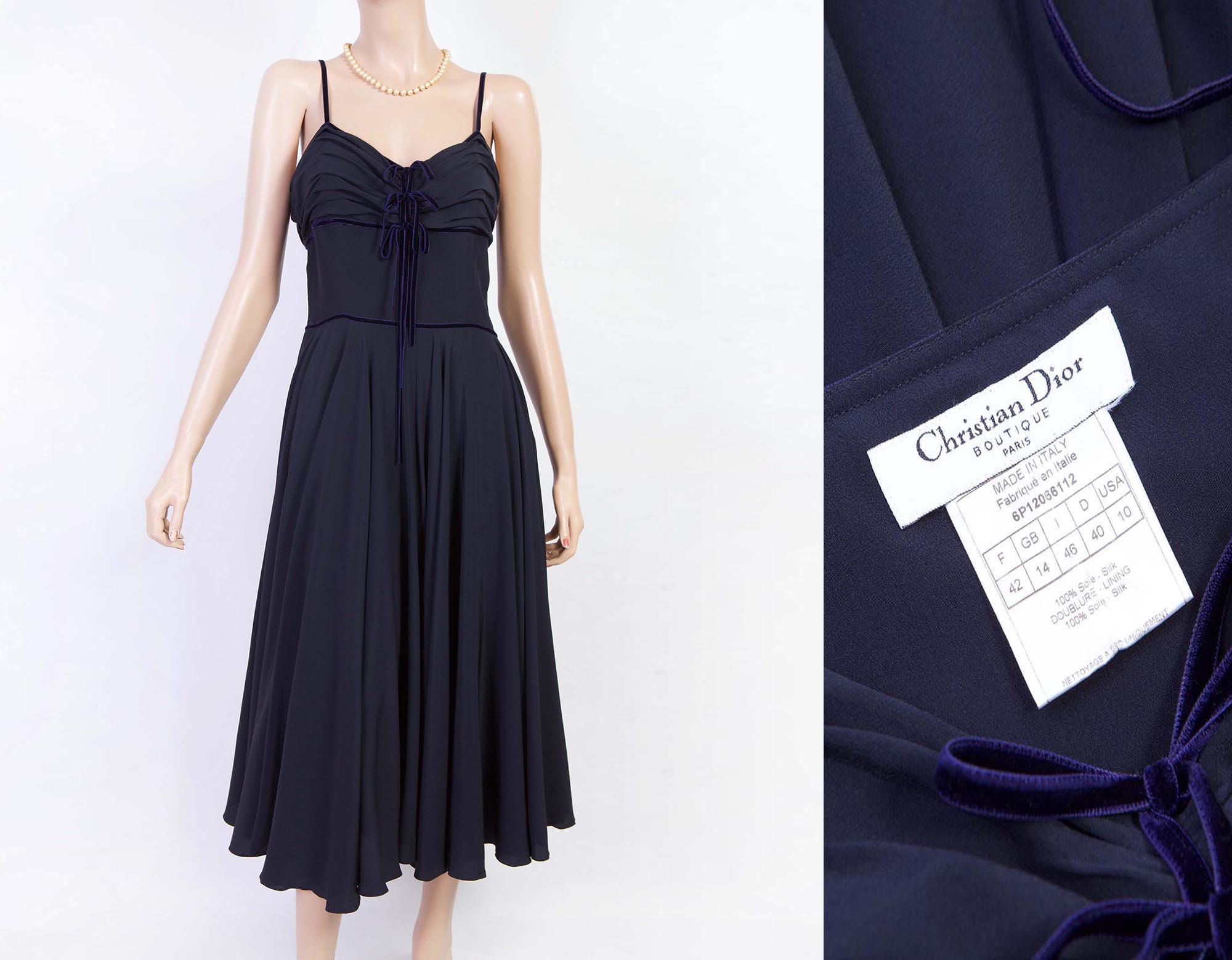 70s dior dress Italia