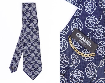 ヴィンテージシルクスカーフ、シャネルヴィンテージシルクスカーフ33 x