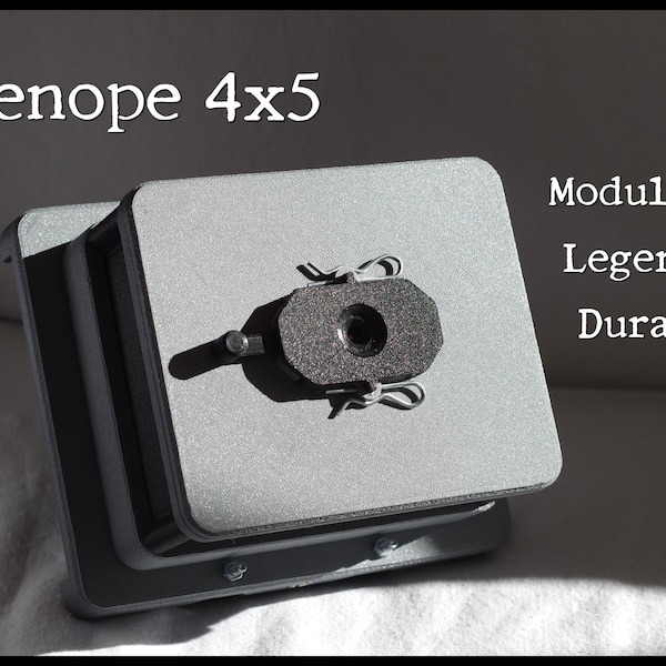Modular 4x5 Pinhole