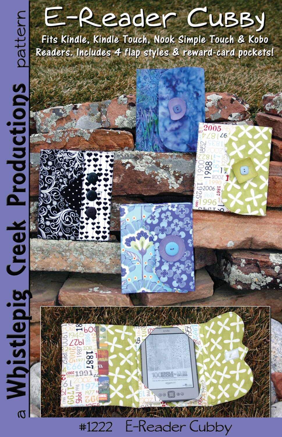 PDF EReader Cubby EReader Cover Sewing Pattern Etsy