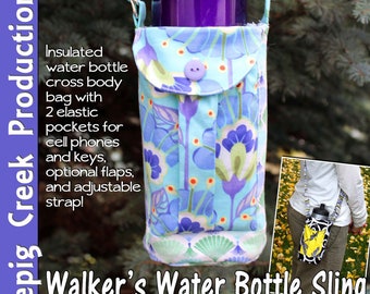 Walkers Water Bottle Sling Sewing Pattern - PDF