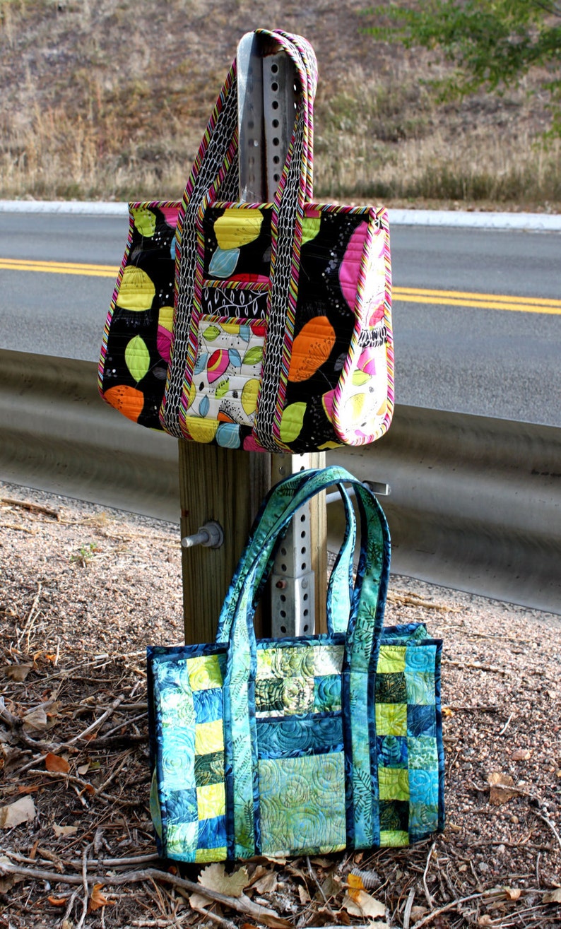 Sweet Retreats Little Sister Tote Sewing Pattern PDF image 5