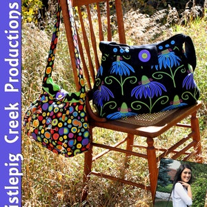 Boho Bag Sewing Pattern PDF image 1