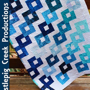 Pixie Squares Quilt Sewing Pattern - PDF