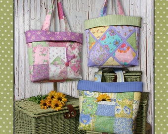 Charming Totes Three Sewing Pattern - PDF