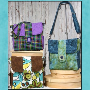 Junior Classic Tasche Schnittmuster - PDF