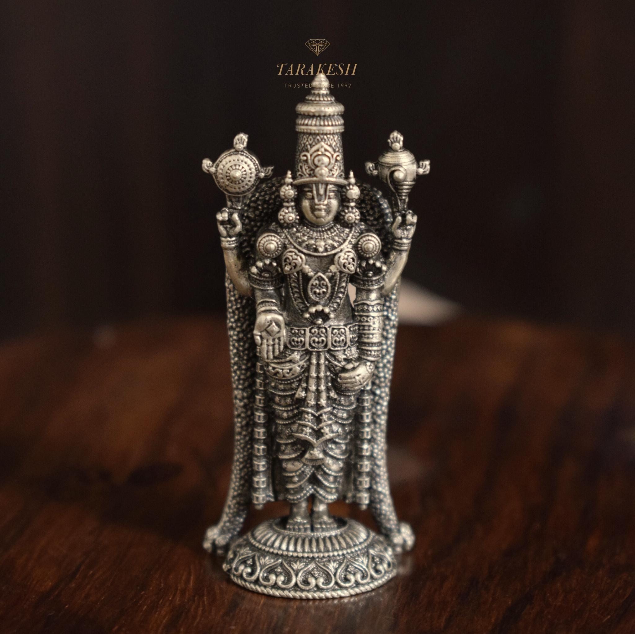 Tirupati Pure Silver Idol: Danda Balaji Edition