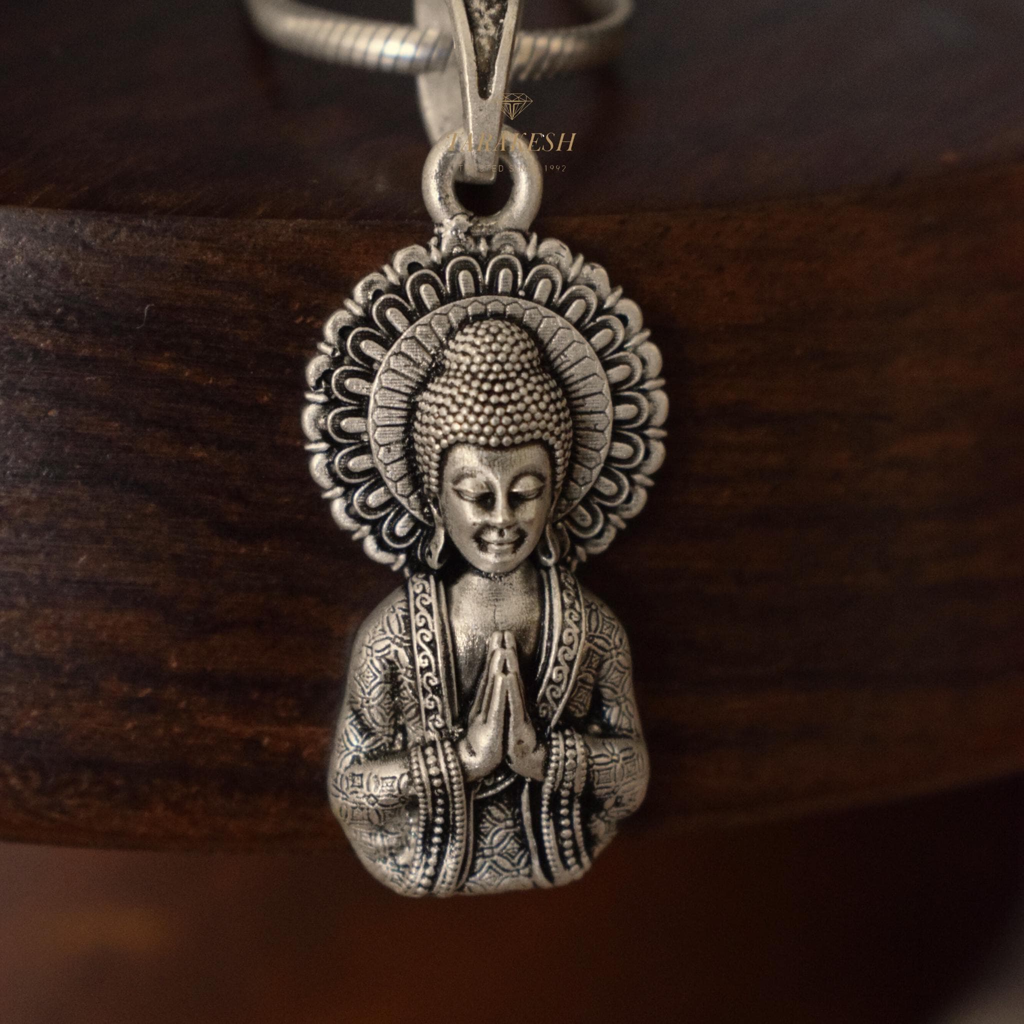Buddha silver locket - Etsy 日本