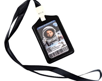 Personalized Astronaut Cosplay ID Badge, Space Prop for Kids’ Costumes