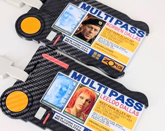 Fifth Element Multipass Prop – Leeloo Korben Dallas Cosplay Replica