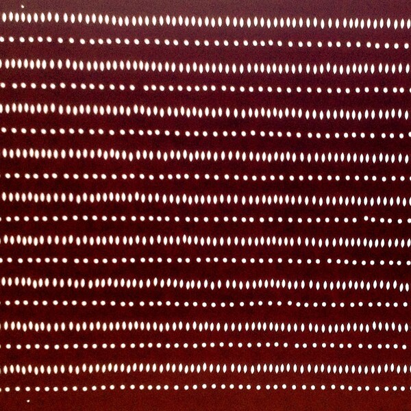 Dot Vintage Japanese Stencil Katagami Stencil for Kimono and Textile No. 58 Unique Design