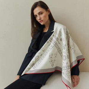 Luxury Mulberry Silk Scarf, Square Silk Scarf, Silk Bandana, Hair Scarf, Neckerchief, Head Silk Scarf, Gifts for Women, Best Friend Gift