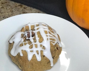 Pumpkin Spice Cheesecake Cookie Recipe | Pumpkin Cookie Recipe| Giant Cookies | Stuffed Cookies | Fall Dessert| New York Style Cookies