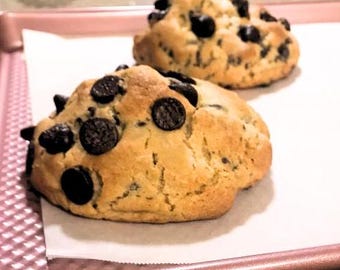 New York Style Chocolate Chip Cookie Recipe | Soft & Thick Cookies | Gourmet Dessert Recipe | Digital Download PDF | Bakery-Style Cookies