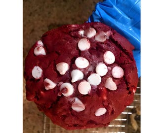 Red Velvet Cookie Recipe | Cream Cheese Filled | Gourmet Cookie Recipe | Soft & Chewy Cookies | Digital Download | Cookie Recipe
