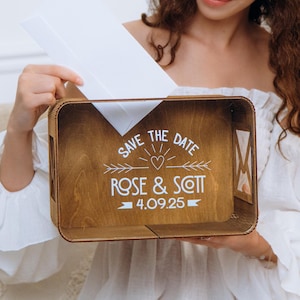 Wedding Card Box for Gifts and Cards, Envelopes Box