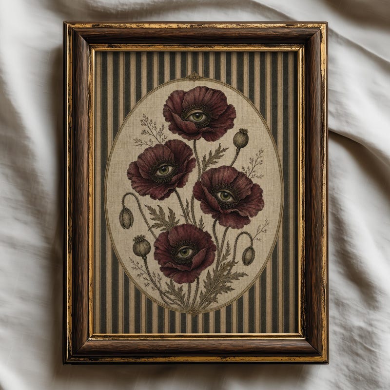 Printed Gothic Wall Art - Etsy UK
