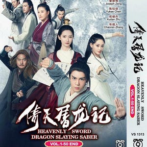 DVD Chinese Drama Series Heavenly Sword and Dragon Slaying Saber Volume.1-50 End [English Subtitle & All Region] with Free Shipping