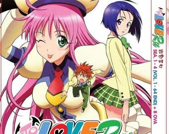 To LOVEる　OVA DVD To Love RU Season 1-4 +OVA (1-64end) Anime DVD All Region