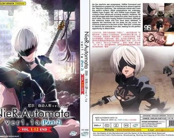 Nier:automata Ver.1.1a Part 2(1-12end) Anime DVD English Dubbed