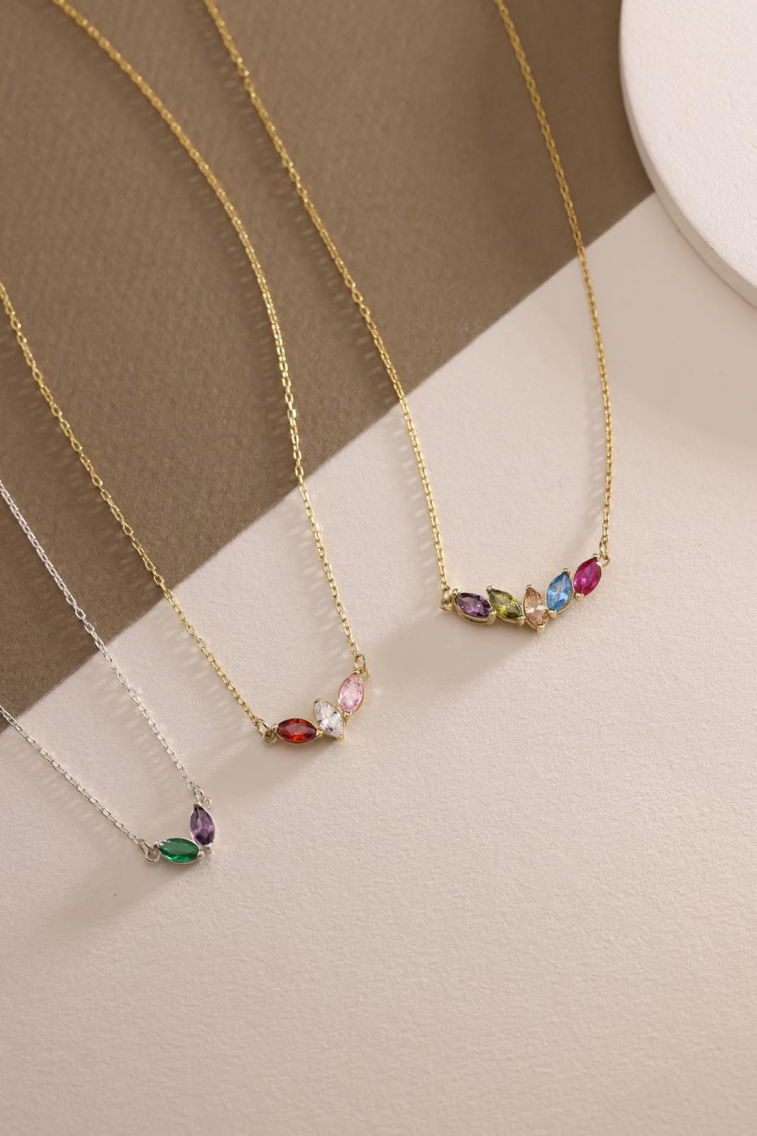 birthstone necklace - birthstone jewelry - family birthstone…
