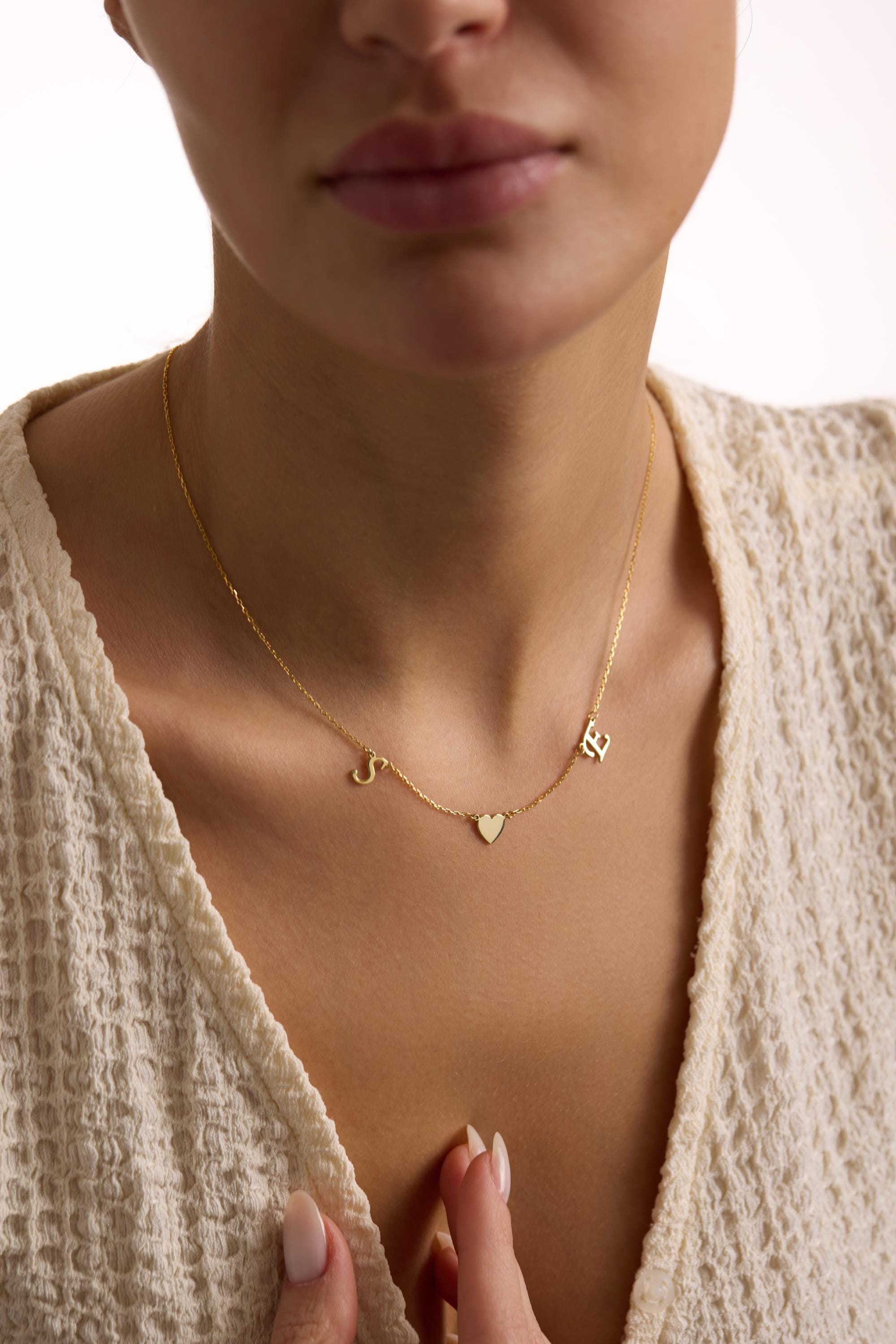 Personalized Name Necklace-Initial Necklace-Custom Necklace -Wife Gifts -Gifts For Mom - Minimalist - Christmas Gift - personalized jewelry